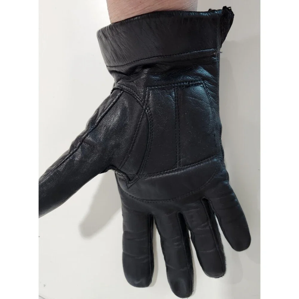 Harley Davidson Women’s Genuine leather gloves Padded Palm Size Small Like New